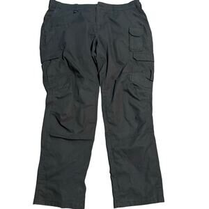 5.11 Tactical Cargo Pants, Black, Men's Size 42x32
